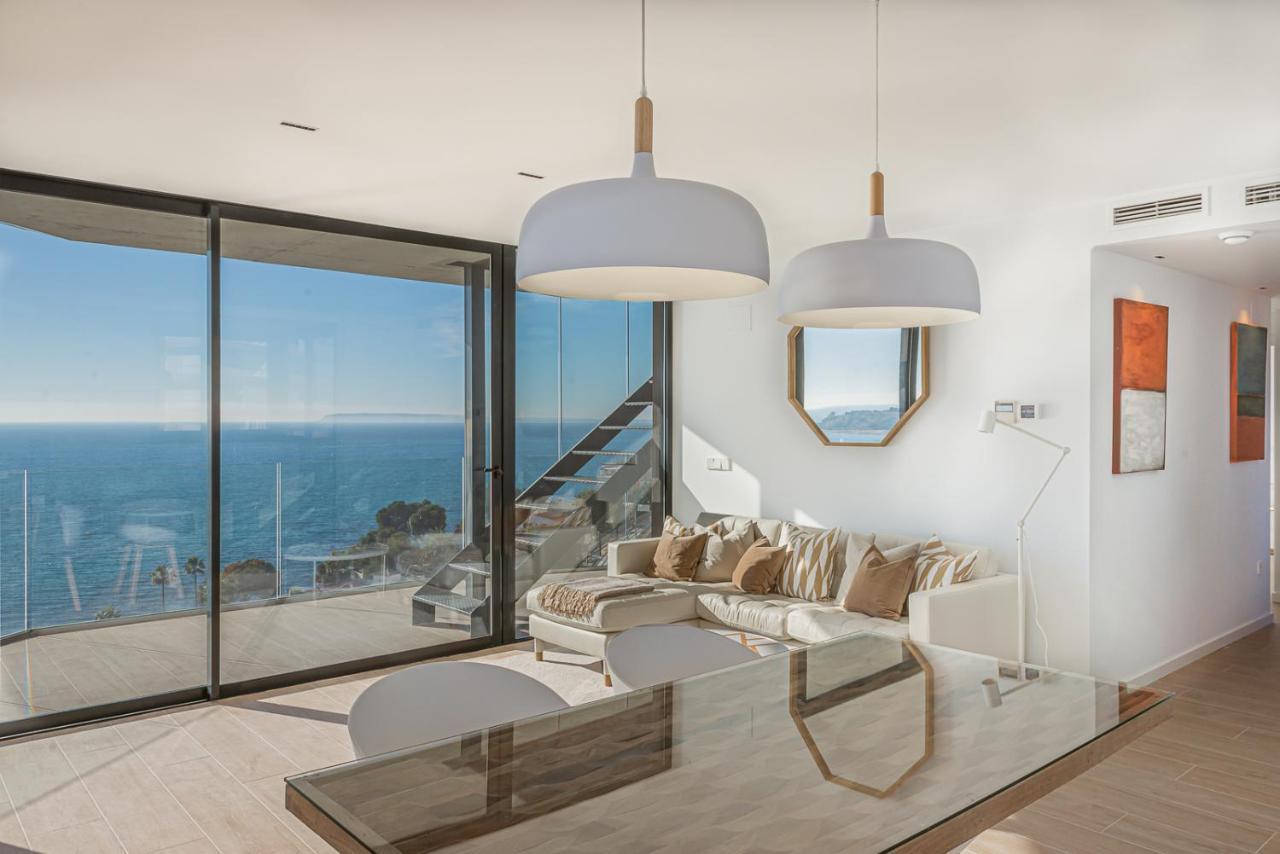 Modern Sea Front Jacuzzi Blue Sky Apartment Alicante Exterior photo